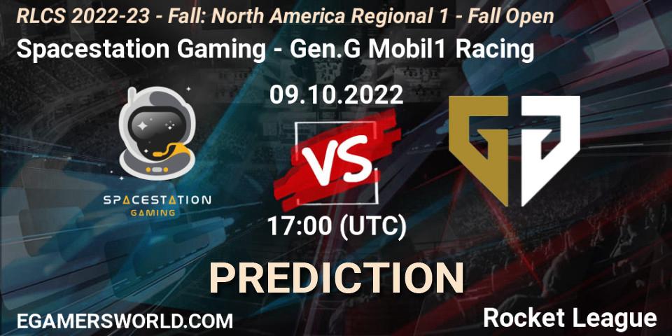 Spacestation Gaming - Gen.G Mobil1 Racing: прогноз. 09.10.2022 at 17:00, Rocket League, RLCS 2022-23 - Fall: North America Regional 1 - Fall Open