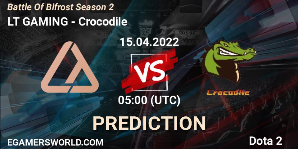 LT GAMING - Crocodile: прогноз. 15.04.2022 at 05:52, Dota 2, Battle Of Bifrost Season 2