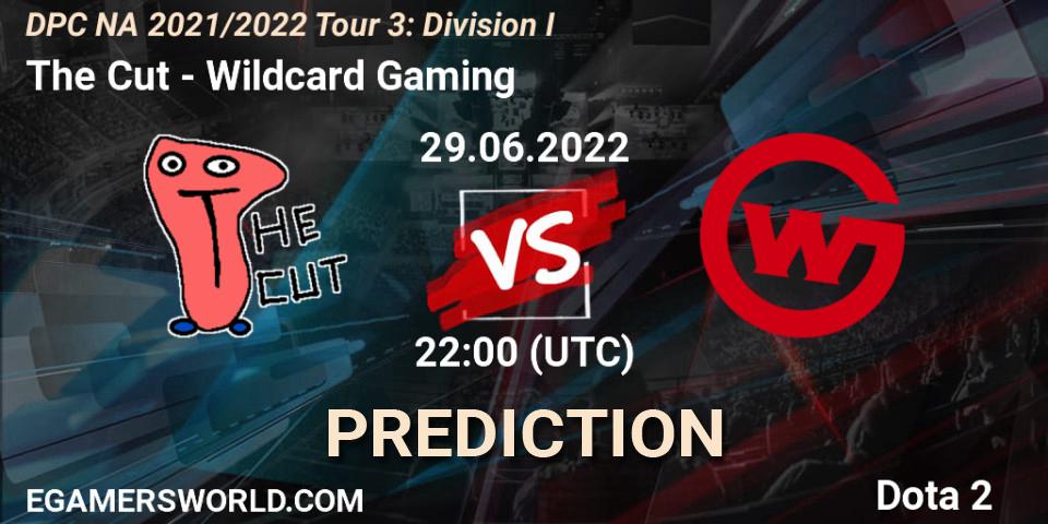 The Cut - Wildcard Gaming: прогноз. 29.06.2022 at 21:55, Dota 2, DPC NA 2021/2022 Tour 3: Division I