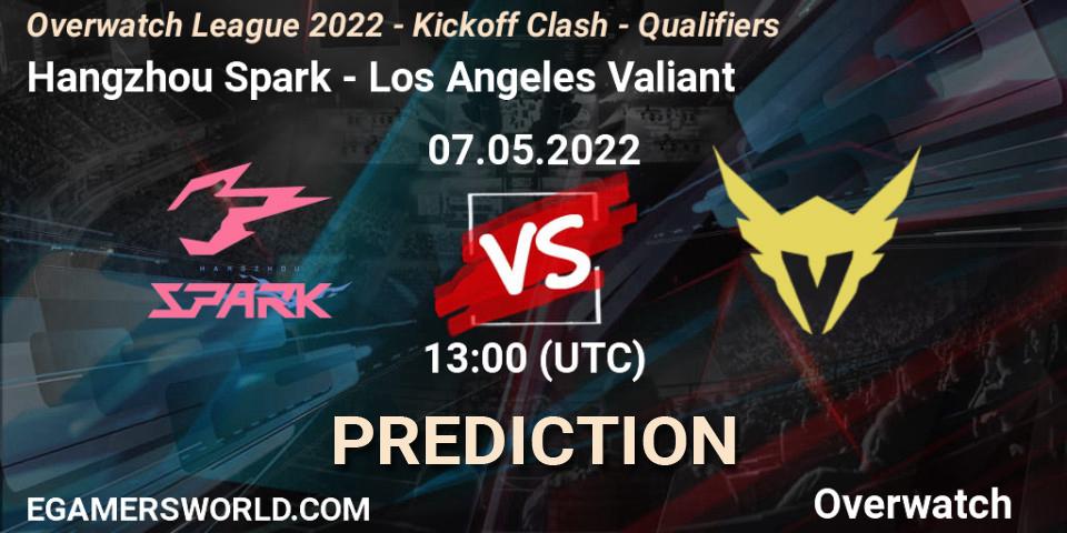 Hangzhou Spark - Los Angeles Valiant: прогноз. 22.05.22, Overwatch, Overwatch League 2022 - Kickoff Clash - Qualifiers