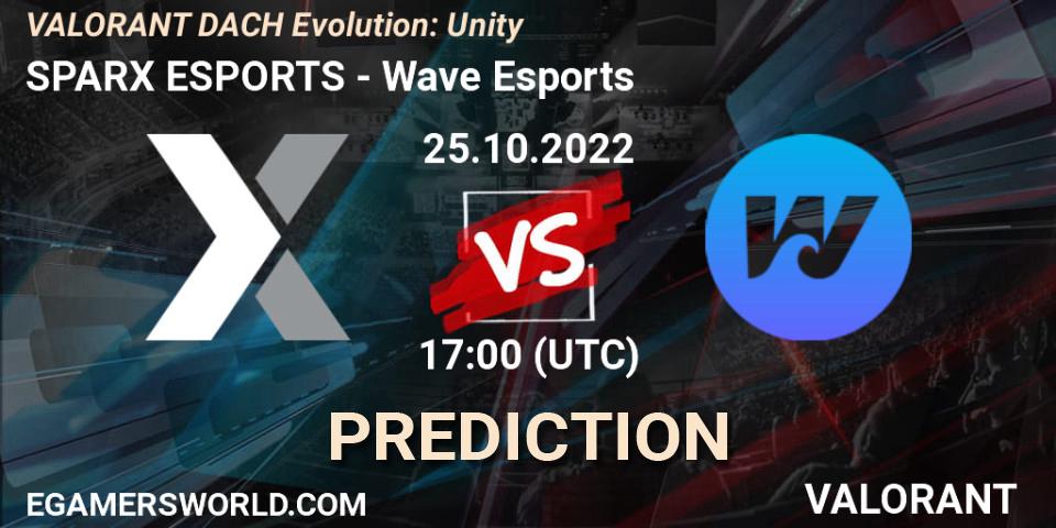 SPARX ESPORTS - Wave Esports: прогноз. 25.10.2022 at 17:00, VALORANT, VALORANT DACH Evolution: Unity
