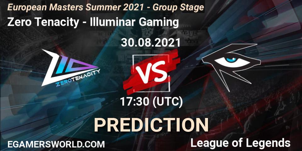 Zero Tenacity - Illuminar Gaming: прогноз. 30.08.2021 at 17:30, LoL, European Masters Summer 2021 - Group Stage
