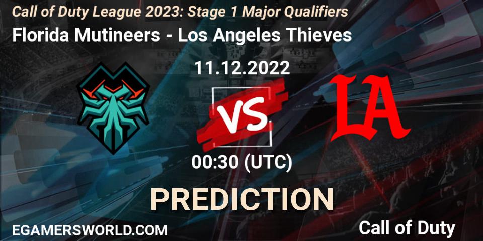 Florida Mutineers - Los Angeles Thieves: прогноз. 11.12.2022 at 00:30, Call of Duty, Call of Duty League 2023: Stage 1 Major Qualifiers