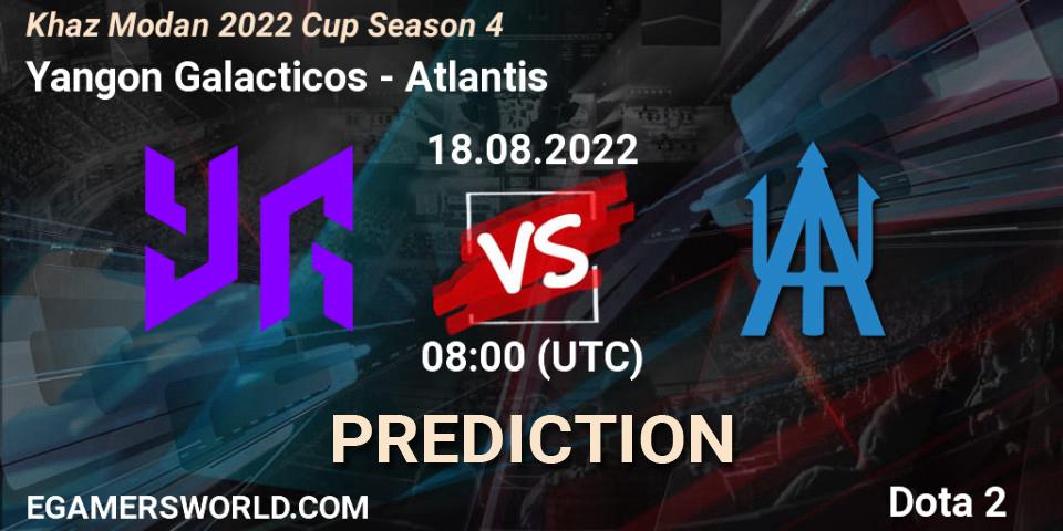 UD Vessuwan - Atlantis: прогноз. 18.08.2022 at 06:53, Dota 2, Khaz Modan 2022 Cup Season 4