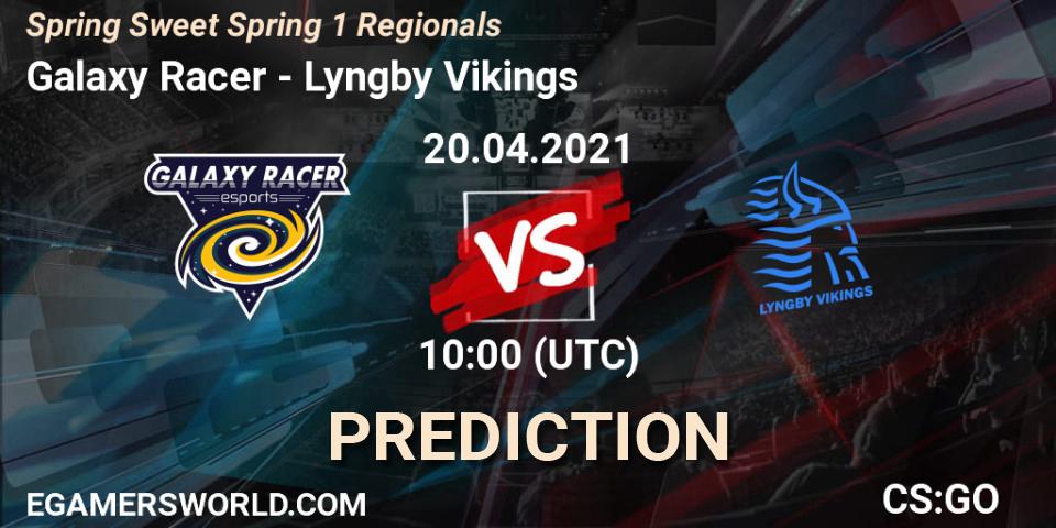 Galaxy Racer - Lyngby Vikings: прогноз. 20.04.2021 at 10:00, Counter-Strike (CS2), Spring Sweet Spring 1 Regionals