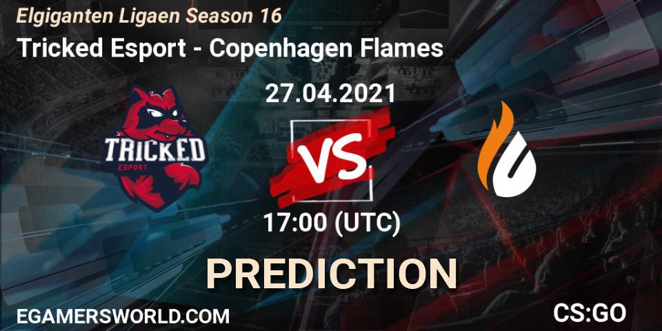 Tricked Esport - Copenhagen Flames: прогноз. 27.04.2021 at 17:00, Counter-Strike (CS2), Elgiganten Ligaen Season 16