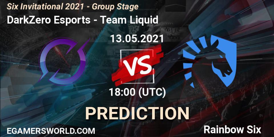 DarkZero Esports - Team Liquid: прогноз. 13.05.2021 at 18:00, Rainbow Six, Six Invitational 2021 - Group Stage