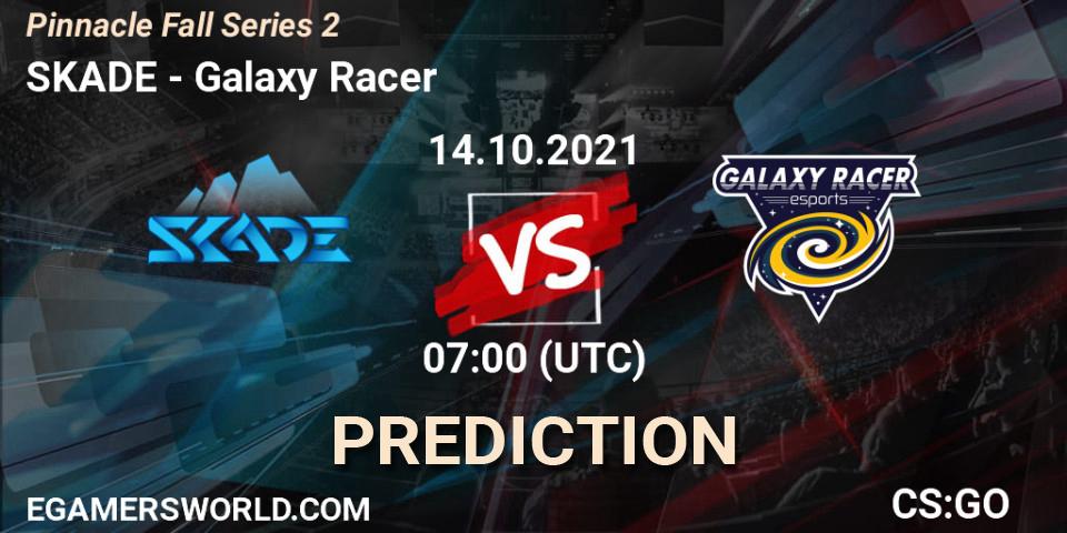 SKADE - Galaxy Racer: прогноз. 14.10.2021 at 07:00, Counter-Strike (CS2), Pinnacle Fall Series #2