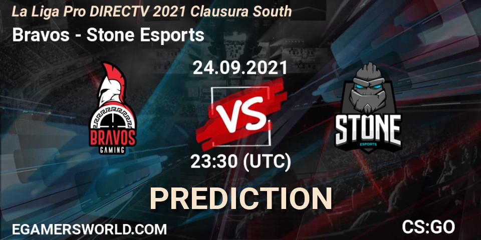 Bravos - Stone Esports: прогноз. 24.09.2021 at 23:30, Counter-Strike (CS2), La Liga Season 4: Sur Pro Division - Clausura