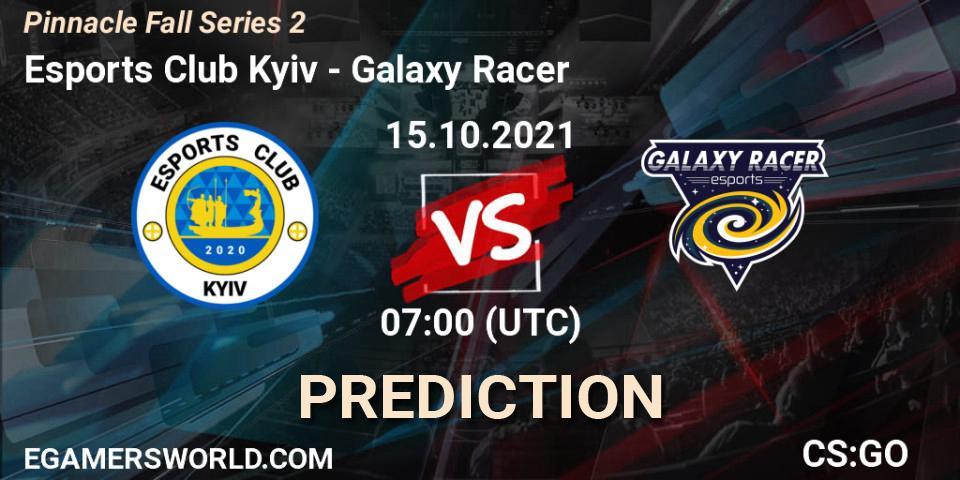 Esports Club Kyiv - Galaxy Racer: прогноз. 15.10.2021 at 07:00, Counter-Strike (CS2), Pinnacle Fall Series #2