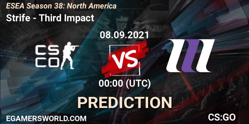 RBG - Third Impact: прогноз. 28.09.2021 at 00:00, Counter-Strike (CS2), ESEA Season 38: North America 