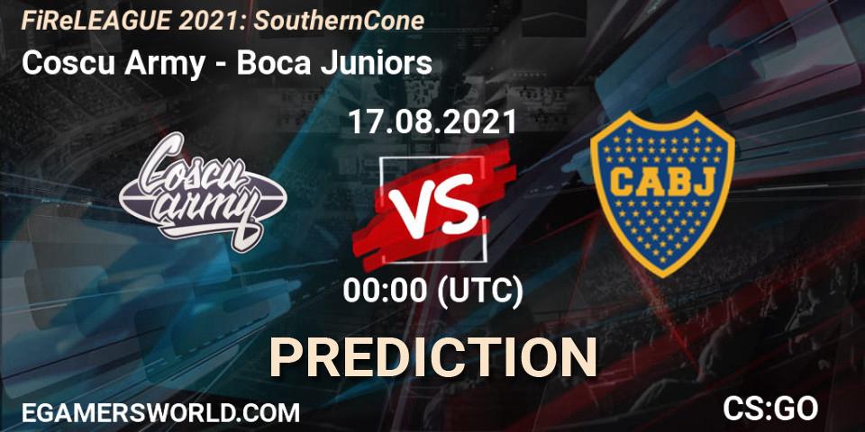 Coscu Army - Boca Juniors: прогноз. 16.08.2021 at 23:25, Counter-Strike (CS2), FiReLEAGUE 2021: Southern Cone