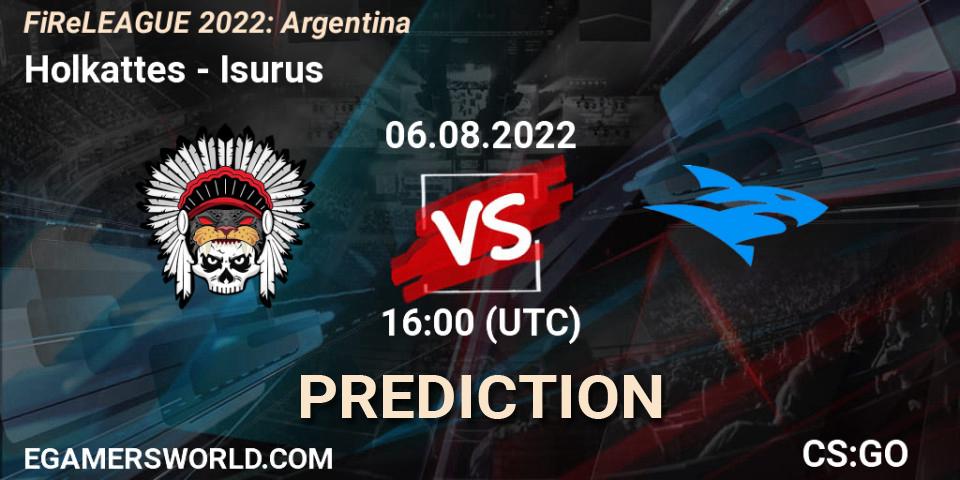 Holkattes - Isurus: прогноз. 06.08.2022 at 16:15, Counter-Strike (CS2), FiReLEAGUE 2022: Argentina