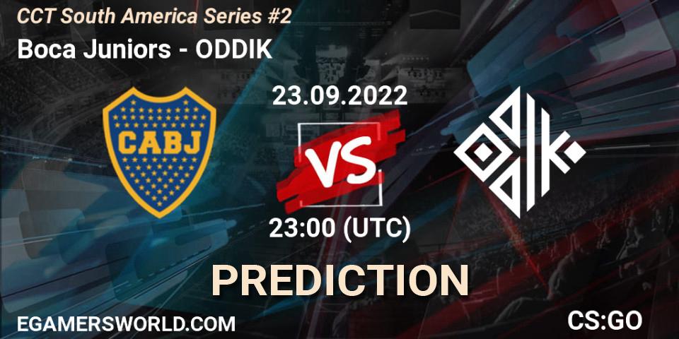 Boca Juniors - ODDIK: прогноз. 23.09.2022 at 23:00, Counter-Strike (CS2), CCT South America Series #2