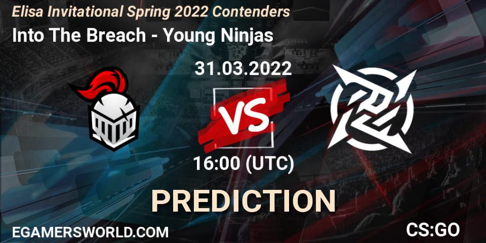 Into The Breach - Young Ninjas: прогноз. 31.03.2022 at 15:15, Counter-Strike (CS2), Elisa Invitational Spring 2022 Contenders