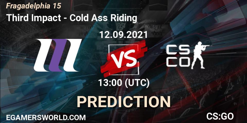Third Impact - Cold Ass Riding: прогноз. 12.09.2021 at 16:30, Counter-Strike (CS2), Fragadelphia 15