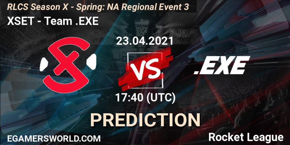 XSET - Team.EXE: прогноз. 23.04.21, Rocket League, RLCS Season X - Spring: NA Regional Event 3