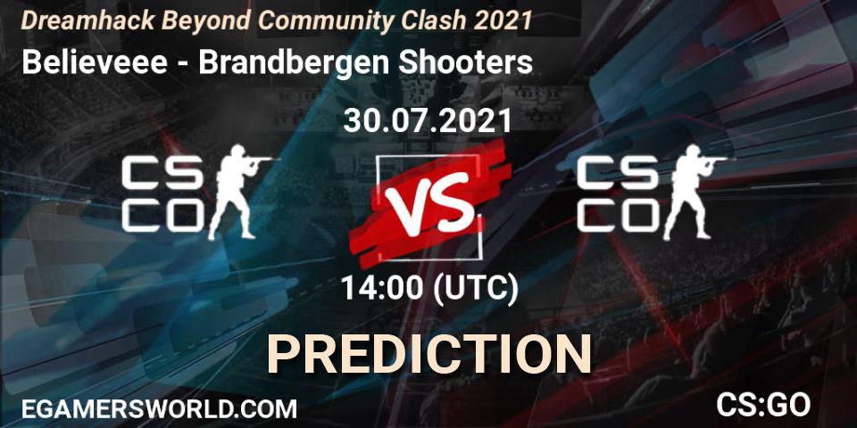 BELIEVE - Brandbergen Shooters: прогноз. 30.07.21, CS2 (CS:GO), DreamHack Beyond Community Clash