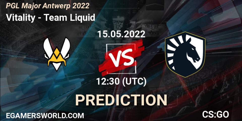 Vitality - Team Liquid: прогноз. 15.05.2022 at 12:35, Counter-Strike (CS2), PGL Major Antwerp 2022