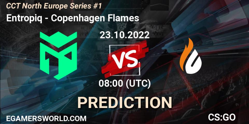 Entropiq - Copenhagen Flames: прогноз. 23.10.2022 at 08:00, Counter-Strike (CS2), CCT North Europe Series #1
