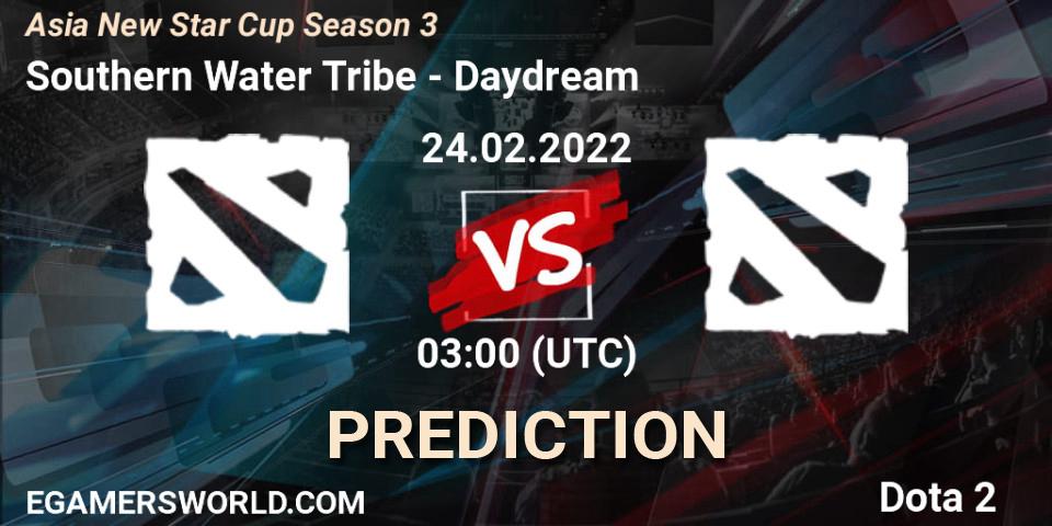 Southern Water Tribe - Daydream: прогноз. 24.02.2022 at 03:44, Dota 2, Asia New Star Cup Season 3
