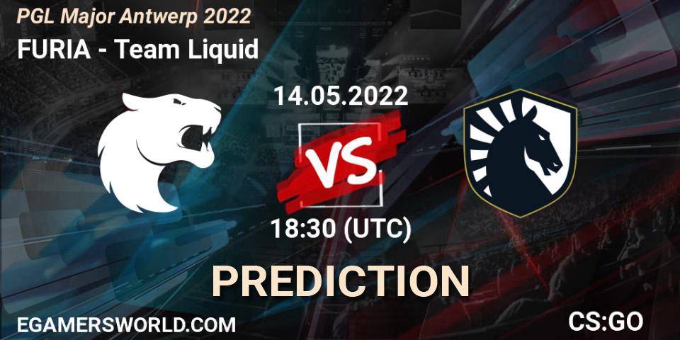 FURIA - Team Liquid: прогноз. 14.05.2022 at 18:05, Counter-Strike (CS2), PGL Major Antwerp 2022