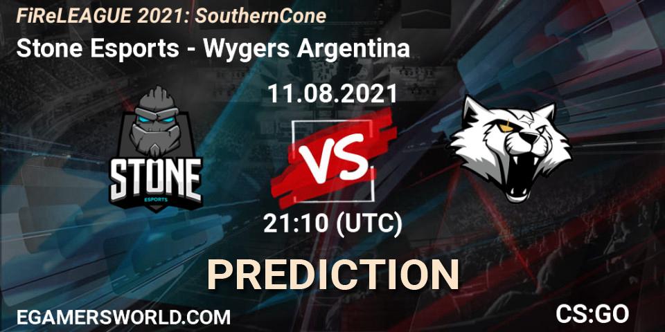 Stone Esports - Wygers Argentina: прогноз. 12.08.21, CS2 (CS:GO), FiReLEAGUE 2021: Southern Cone
