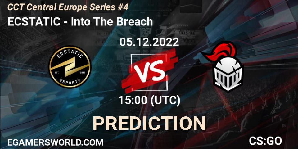 ECSTATIC - Into The Breach: прогноз. 05.12.2022 at 15:10, Counter-Strike (CS2), CCT Central Europe Series #4