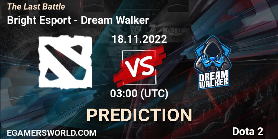 NerdRig - Dream Walker: прогноз. 18.11.2022 at 03:00, Dota 2, The Last Battle