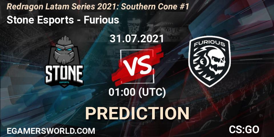 Stone Esports - Furious: прогноз. 31.07.2021 at 00:45, Counter-Strike (CS2), Redragon Latam Series 2021: Southern Cone #1