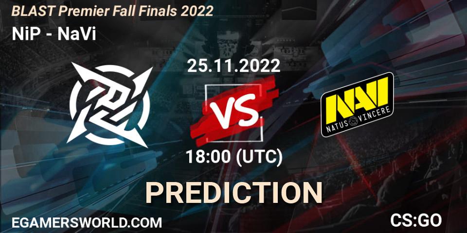 NiP - NaVi: прогноз. 25.11.2022 at 18:25, Counter-Strike (CS2), BLAST Premier Fall Finals 2022