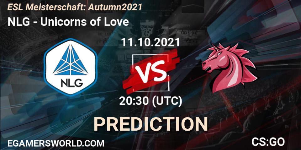 NLG - Unicorns of Love: прогноз. 11.10.2021 at 20:30, Counter-Strike (CS2), ESL Meisterschaft: Autumn 2021