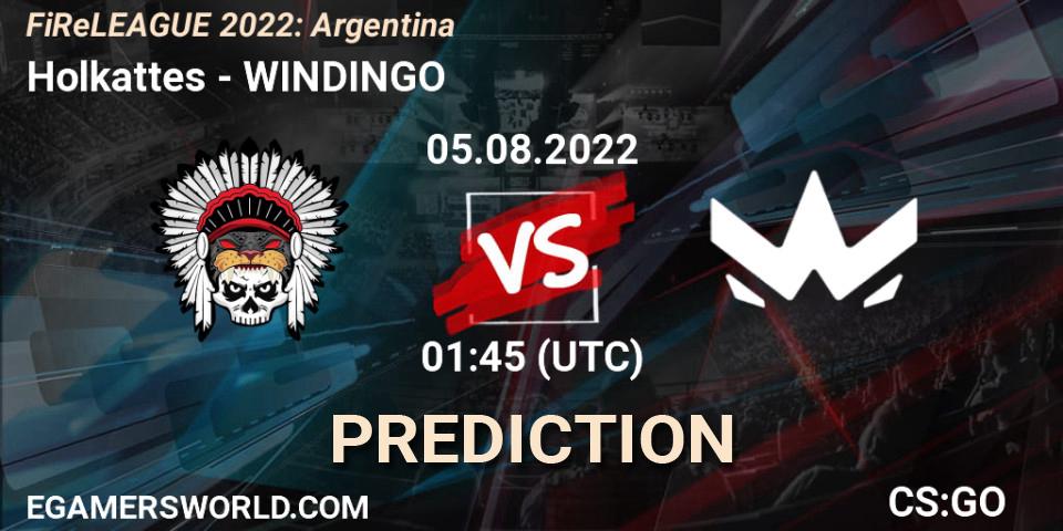 Holkattes - WINDINGO: прогноз. 05.08.2022 at 00:00, Counter-Strike (CS2), FiReLEAGUE 2022: Argentina