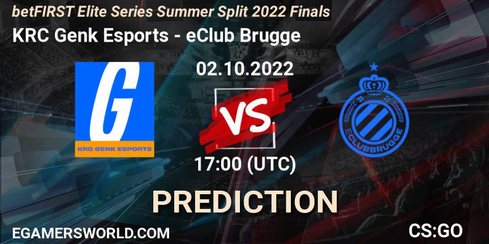KRC Genk Esports - eClub Brugge: прогноз. 02.10.22, CS2 (CS:GO), betFIRST Elite Series Summer Split 2022 Finals