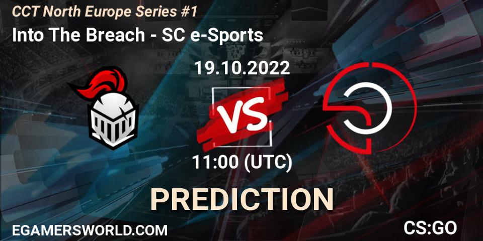 Into The Breach - SC e-Sports: прогноз. 19.10.2022 at 11:00, Counter-Strike (CS2), CCT North Europe Series #1