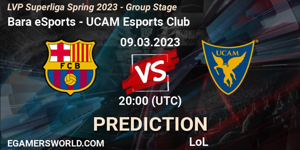 Barça eSports - UCAM Esports Club: прогноз. 09.03.2023 at 19:00, LoL, LVP Superliga Spring 2023 - Group Stage