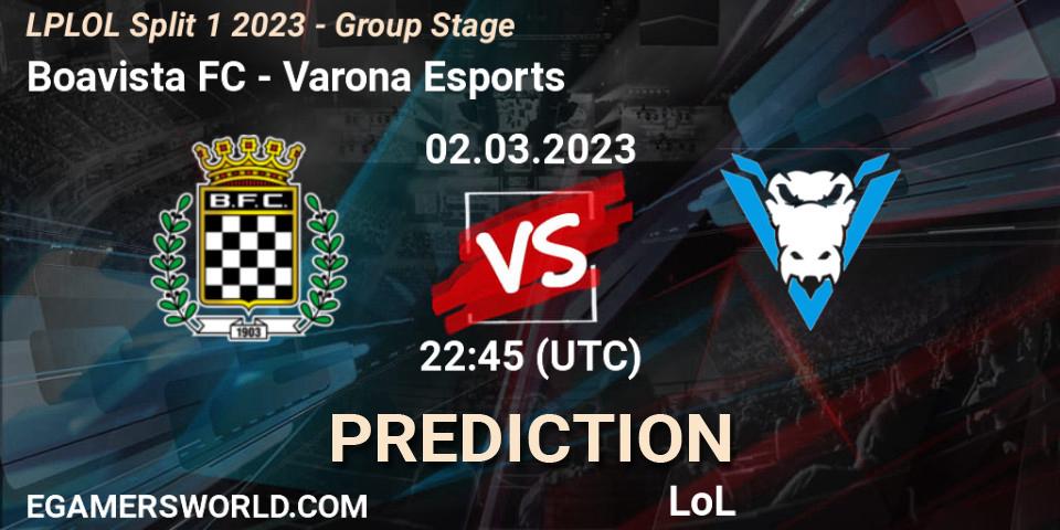 Boavista FC - Varona Esports: прогноз. 02.03.2023 at 22:45, LoL, LPLOL Split 1 2023 - Group Stage