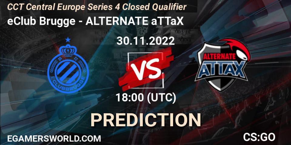 eClub Brugge - ALTERNATE aTTaX: прогноз. 30.11.22, CS2 (CS:GO), CCT Central Europe Series 4 Closed Qualifier