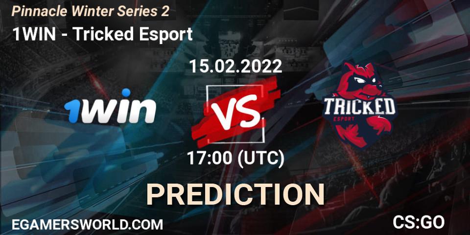 1WIN - Tricked Esport: прогноз. 15.02.2022 at 17:00, Counter-Strike (CS2), Pinnacle Winter Series 2