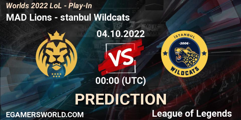 MAD Lions - İstanbul Wildcats: прогноз. 30.09.2022 at 00:30, LoL, Worlds 2022 LoL - Play-In