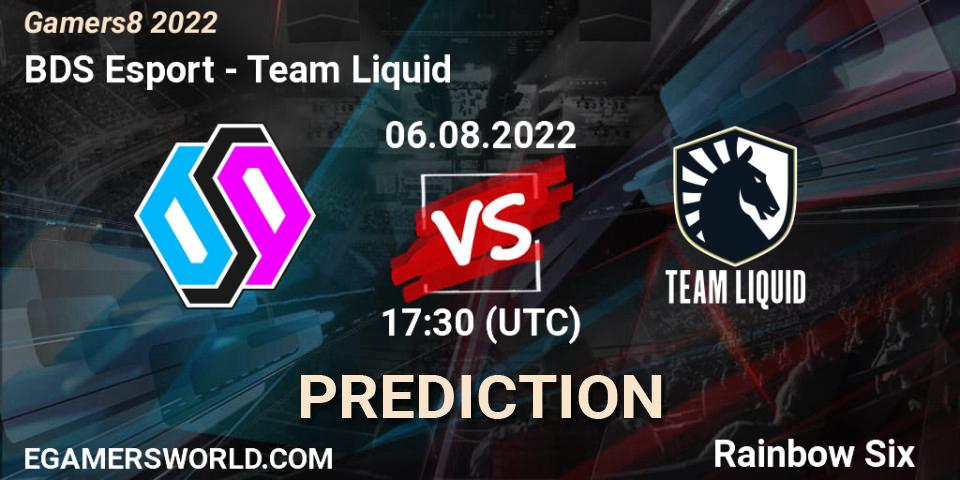 BDS Esport - Team Liquid: прогноз. 06.08.2022 at 14:30, Rainbow Six, Gamers8 2022