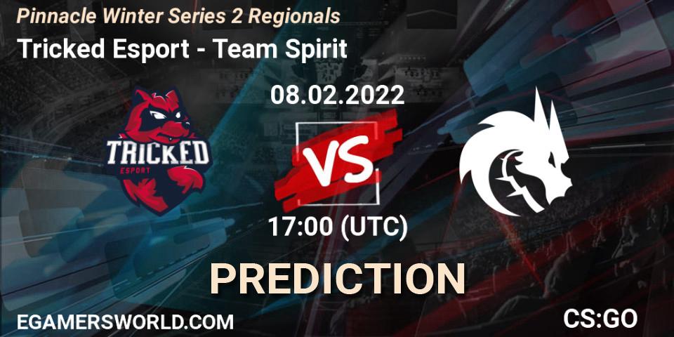 Tricked Esport - Team Spirit: прогноз. 08.02.22, CS2 (CS:GO), Pinnacle Winter Series 2 Regionals