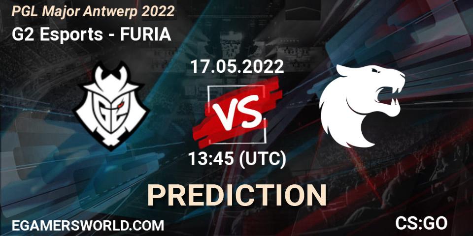 G2 Esports - FURIA: прогноз. 17.05.2022 at 13:50, Counter-Strike (CS2), PGL Major Antwerp 2022