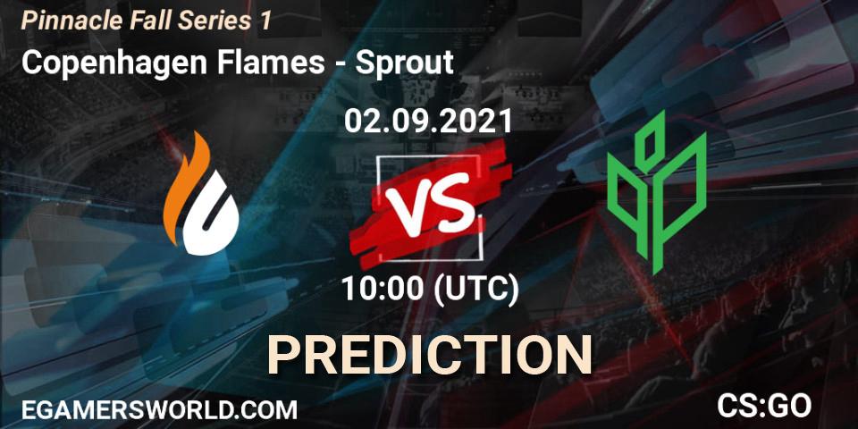 Copenhagen Flames - Sprout: прогноз. 02.09.2021 at 10:00, Counter-Strike (CS2), Pinnacle Fall Series #1