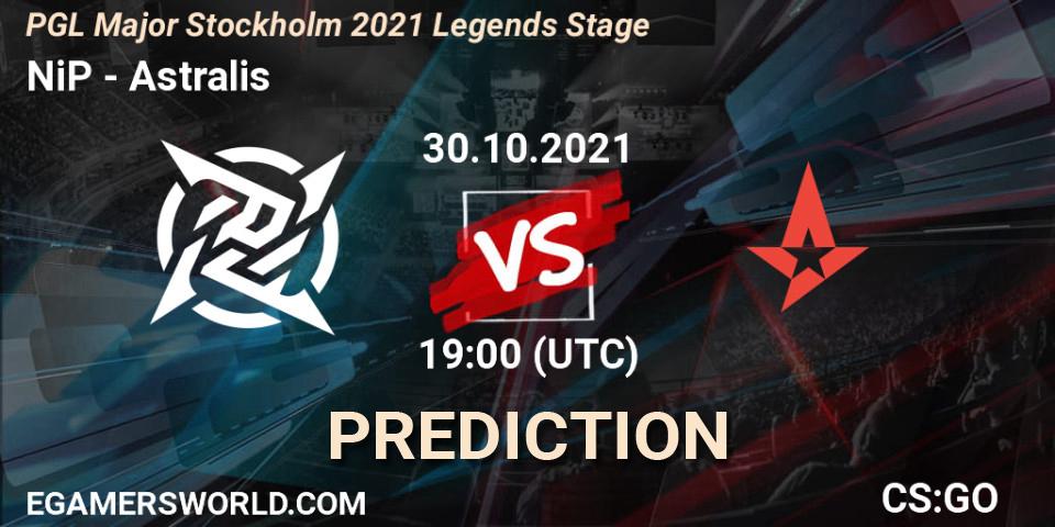 NiP - Astralis: прогноз. 30.10.2021 at 20:05, Counter-Strike (CS2), PGL Major Stockholm 2021 Legends Stage