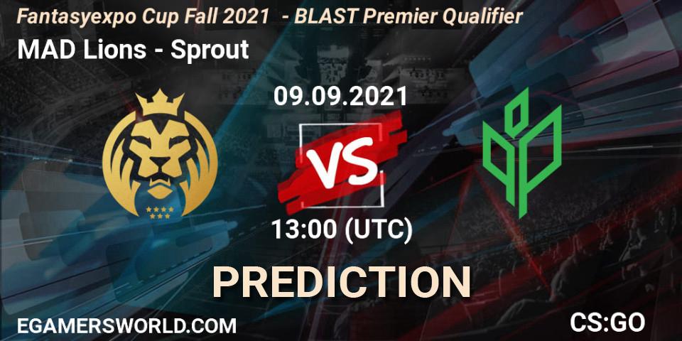 MAD Lions - Sprout: прогноз. 09.09.2021 at 13:00, Counter-Strike (CS2), Fantasyexpo Cup Fall 2021 - BLAST Premier Qualifier