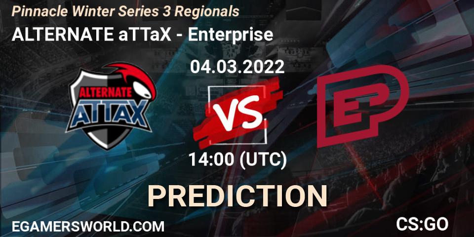 ALTERNATE aTTaX - Enterprise: прогноз. 04.03.2022 at 14:00, Counter-Strike (CS2), Pinnacle Winter Series 3 Regionals