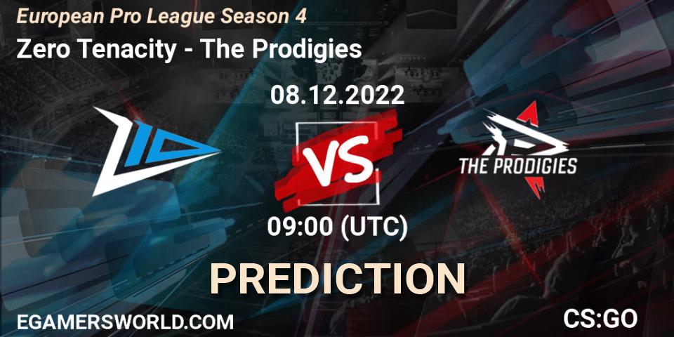 Zero Tenacity - The Prodigies: прогноз. 08.12.22, CS2 (CS:GO), European Pro League Season 4