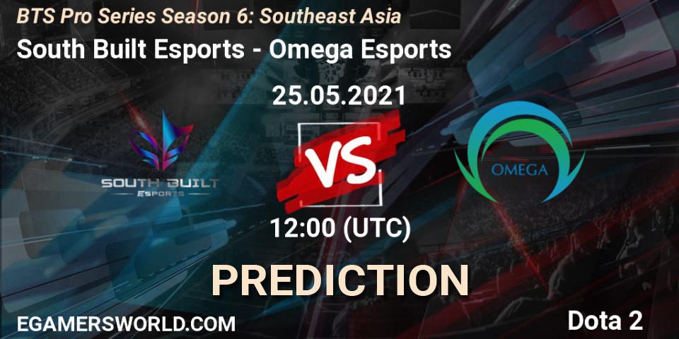 South Built Esports - Omega Esports: прогноз. 25.05.2021 at 13:20, Dota 2, BTS Pro Series Season 6: Southeast Asia