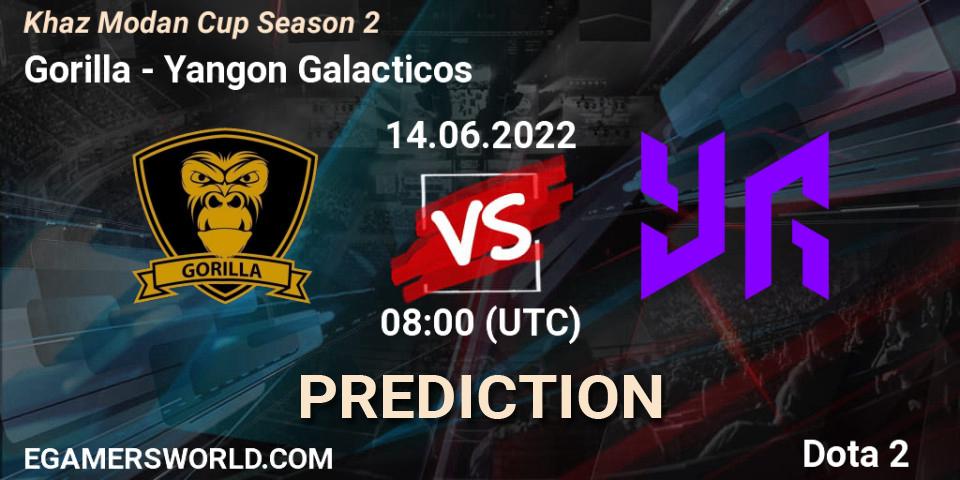 Gorilla - Yangon Galacticos: прогноз. 14.06.2022 at 08:43, Dota 2, Khaz Modan Cup Season 2